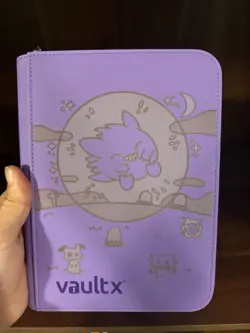 Vault X Just Purple 4 Pocket Pokemon Bubble Gengar binder - Image 4