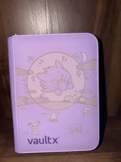 Vault X Just Purple 4 Pocket Pokemon Bubble Gengar binder - Image 5