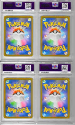 2021 POKEMON JAPANESE 25TH ANNIVERSARY PIKACHU V-UNION #025-#028 ALL PSA 10 NEW - Image 2