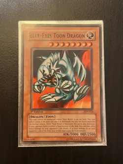 Yu-Gi-Oh! Blue Eyes Toon Dragon SDP-020 1st Edition - Image 1