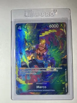 Marco PRB02-008 SR Alternate Art One Piece Card Game English NM - Image 1