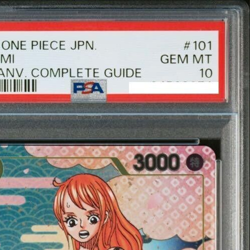 PSA 10 Nami 2024 One Piece Card Japanese 2nd Anniversary Complete Guide Japanese - Image 3