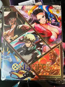One Piece Chinese Card Game Exclusive 2nd Anniversary Card Binder Sealed Gift - Image 1