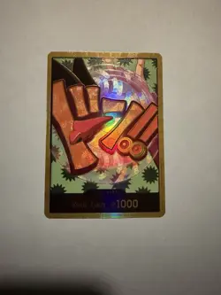 One Piece Card Game TCG PRB02 Foxy Gold DON!! English M/NM - Image 1