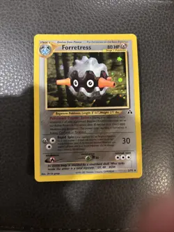 Pokemon TCG Cards Forretress 2/75 Neo Discovery Holo Rare - Image 1