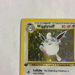 1st edition Wigglytuff 16/64 Jungle Holo Rare Card LP Pokemon TCG - Image 4