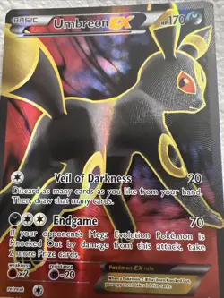 Pokemon XY Fates Collide Umbreon EX Full Art Holo Card 119/124 LP Ultra Rare - Image 4