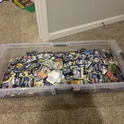 Approx 13lbs Pokemon Bulk Cards Lot Good Condition All Eras Some May Be Damaged - Image 1