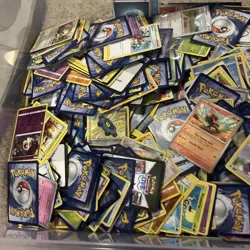 Approx 13lbs Pokemon Bulk Cards Lot Good Condition All Eras Some May Be Damaged - Image 2