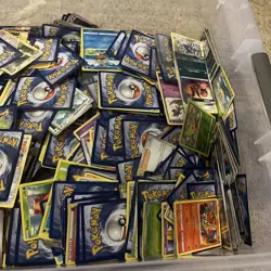Approx 13lbs Pokemon Bulk Cards Lot Good Condition All Eras Some May Be Damaged - Image 3