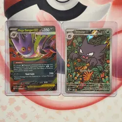 Haunter 027 Promo + Mega Gengar ex 056/094 - Box Fresh - Pokemon Card Lot #878 - Image 1