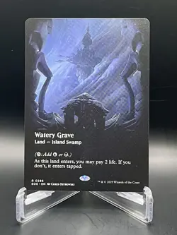 MTG Watery Grave R 0286 (Borderless) Edge of Eternities Rare Non Holo TCG NM/M - Image 1