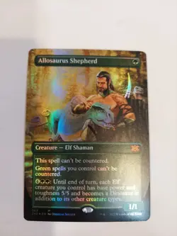 Allosaurus Shepherd (Borderless) Double Masters 2022 Foil - Image 1