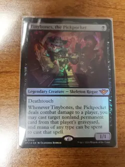 MTG / Tinybones, the Pickpocket / OTJ / #0109 / FOIL / Mythic / NM - Image 1