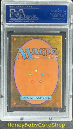 MTG Unlimited Edition 1993 Resurrection PSA 8 NM/MT Old School 93/94 - Image 2