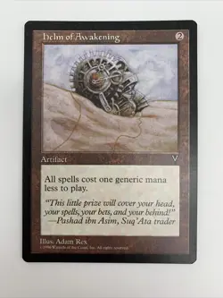 Helm of Awakening x1 Magic the Gathering Visions MTG Lightly Played - Image 1