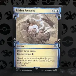 Lorien Revealed (Showcase Scrolls) #511 (NM) Lord of the Rings LTR Magic MTG - Image 1