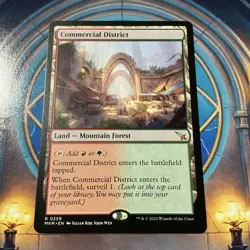 MTG Commercial District (259/462) Murders at Karlov Manor M/NM Pack Fresh - Image 1