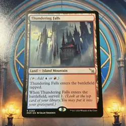 Thundering Falls #269 M/NM Murders Karlov Manor MKM Magic MTG - Image 1