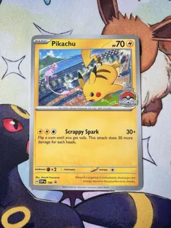 Pikachu SVP 190 World Championships 2024 Promo Pokemon TCG NM NEW - Image 1