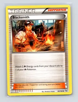 Pokemon TCG Blacksmith 88/106 XY - Flashfire Normal LP - Image 1