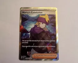 Pokemon TCG: Morty's Conviction - 201/162 - Ultra Rare - Temporal Forces - Image 1