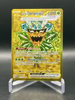 Teal Mask Ogerpon ex 221/167 Twilight Masquerade Gold Hyper Rare Pokemon NM/M - Image 1