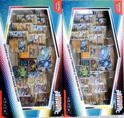 Pokemon Prismatic Evolutions Lucario Tyranitar Premium Collection Pokemon - NEW - Image 1
