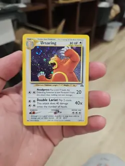 Ursaring 15/75 WOTC Neo Discovery Vintage Holo Pokemon nm-mint - Image 1