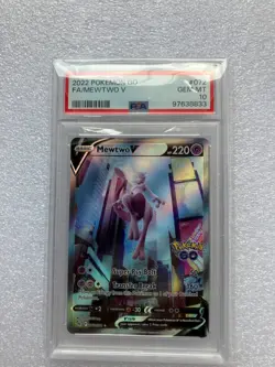 PSA 10 Mewtwo V #72 Pokemon GO - Image 1
