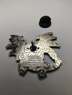 Official Nintendo Pokemon TCG 2014 Mega Charizard X Blue Enamel Collectors Pin - Image 4