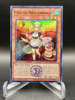 Yugioh Parlor Dragonmaid BLMM-EN060 Monster Mayhem Ultra Rare 1st Edition NM/M - Image 1