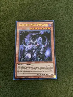 Yugioh: Caius The Mega Monarch Ultra/Near Mint/1st Ed MP15-EN215 - Image 1