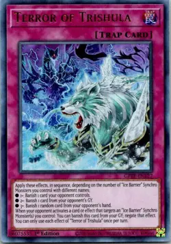 Terror of Trishula GFTP-EN127 Ultra Rare 1st Edition Yugioh DNA GAMES - Image 1