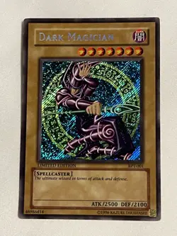 Yugioh Dark Magician BPT-001 Secret Rare Limited Edition HP - Image 1