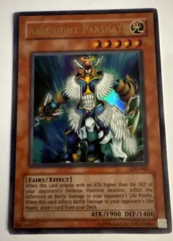 Yugioh Airknight Parshath LOD-062 Ultra Rare Unlimited Edition VLP - Image 1