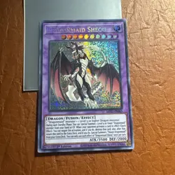 Dragonmaid Sheou MP21-EN065 Prismatic Secret Rare 1st NM - Image 1
