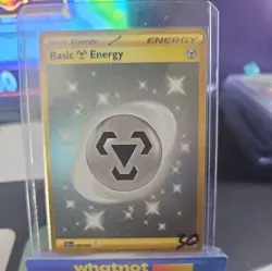 Pokemon TCG Basic Metal Energy Gold Secret Rare Card Shrouded Fable 099/064 - Image 1