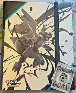 Pokemon TGC / Black Bolt Binder / Scarlet & Violet / Zekrom Binder - Image 1