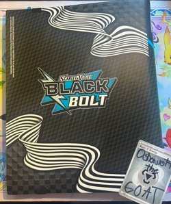 Pokemon TGC / Black Bolt Binder / Scarlet & Violet / Zekrom Binder - Image 2