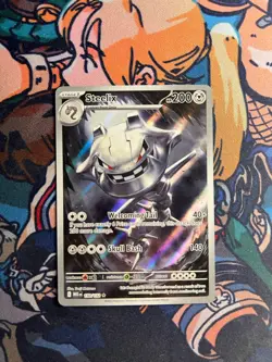 Steelix 150/132 Illustration Rare Mega Evolutions Pokemon Card - Near Mint - Image 1