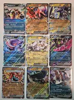 POKEMON EX, ULTRA RARE 9 CARD LOT POKEMON TCG NM +CARDSAVER!! - Image 1