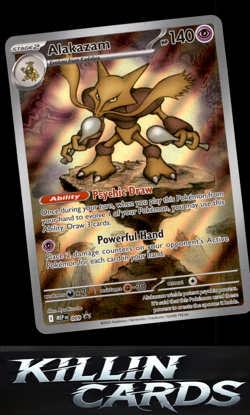 Alakazam - 009 009 Pokemon Promo ME: Mega Evolution Promo Card NM - Image 1