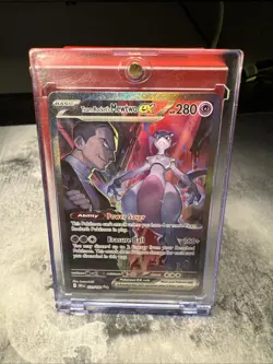 Pokemon Mewtwo EX Team Rockets Sir Destined Rivals Card 231/182 NM Condition - Image 1