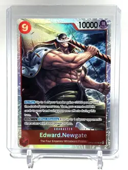 OP02-004 Edward.Newgate (Reprint) PRB01: The Best - One Piece Card Game - Image 1