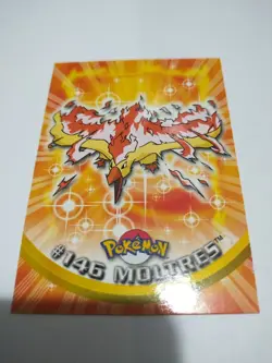 Mint! MOLTRES #146 NON-HOLO - BLUE LOGO - Series 3 TOPPS POKEMON CARD Glossy - Image 1
