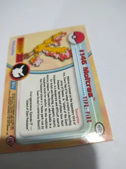 Mint! MOLTRES #146 NON-HOLO - BLUE LOGO - Series 3 TOPPS POKEMON CARD Glossy - Image 4