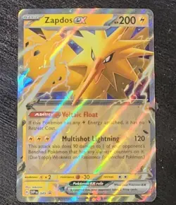 Zapdos ex 049 Sv: Scarlet & Violet Promo Cards Holo - Image 1