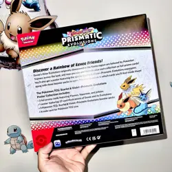 Pokemon TCG Prismatic Evolutions Poster Collection Foil Promo Cards with Poster - Image 3
