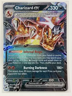 Charizard ex Promo SV: Scarlet & Violet Promo Cards 196 NM - Image 1